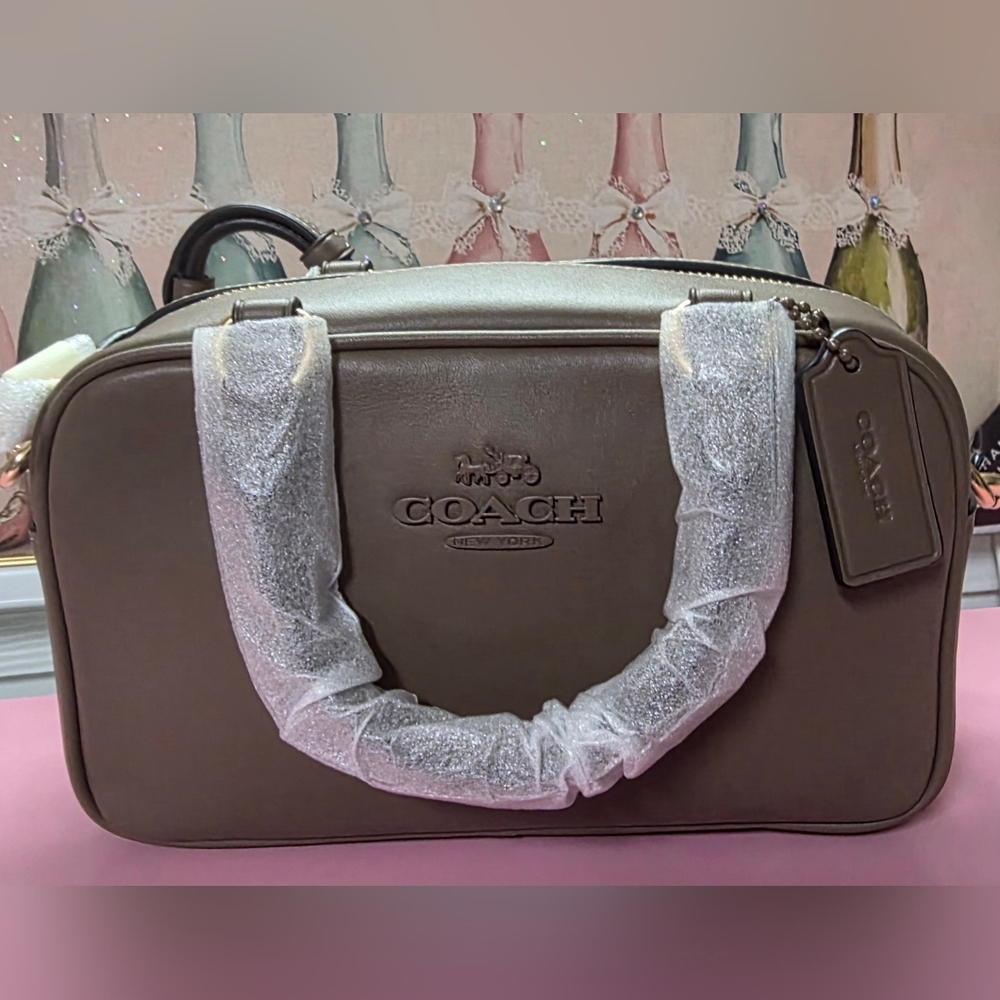 Coach Brown Leather Handbag